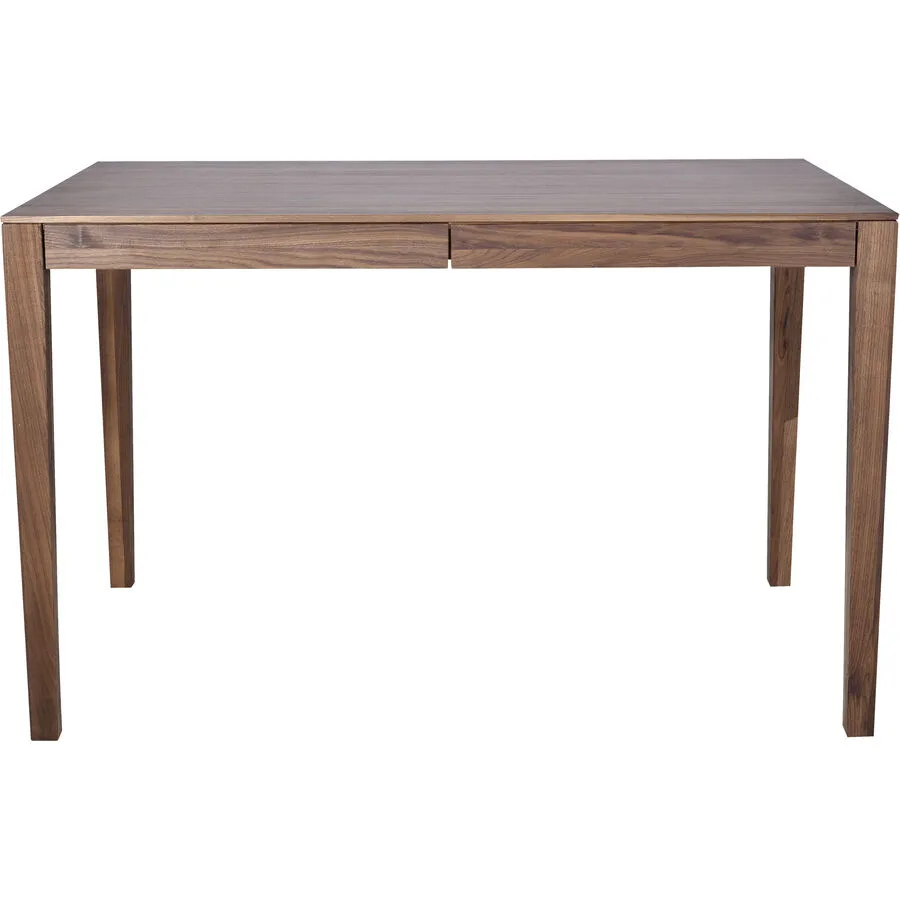 Schreibtisch Oscar nussbaum Nussbaum B 120 T 70 cm