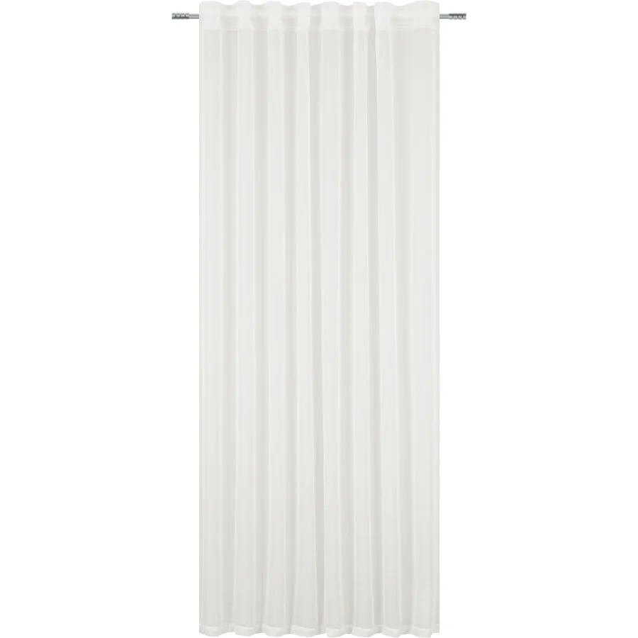 Fertigvorhang Voile Mia 135x260cm offwhite - Material: 100% Polyester