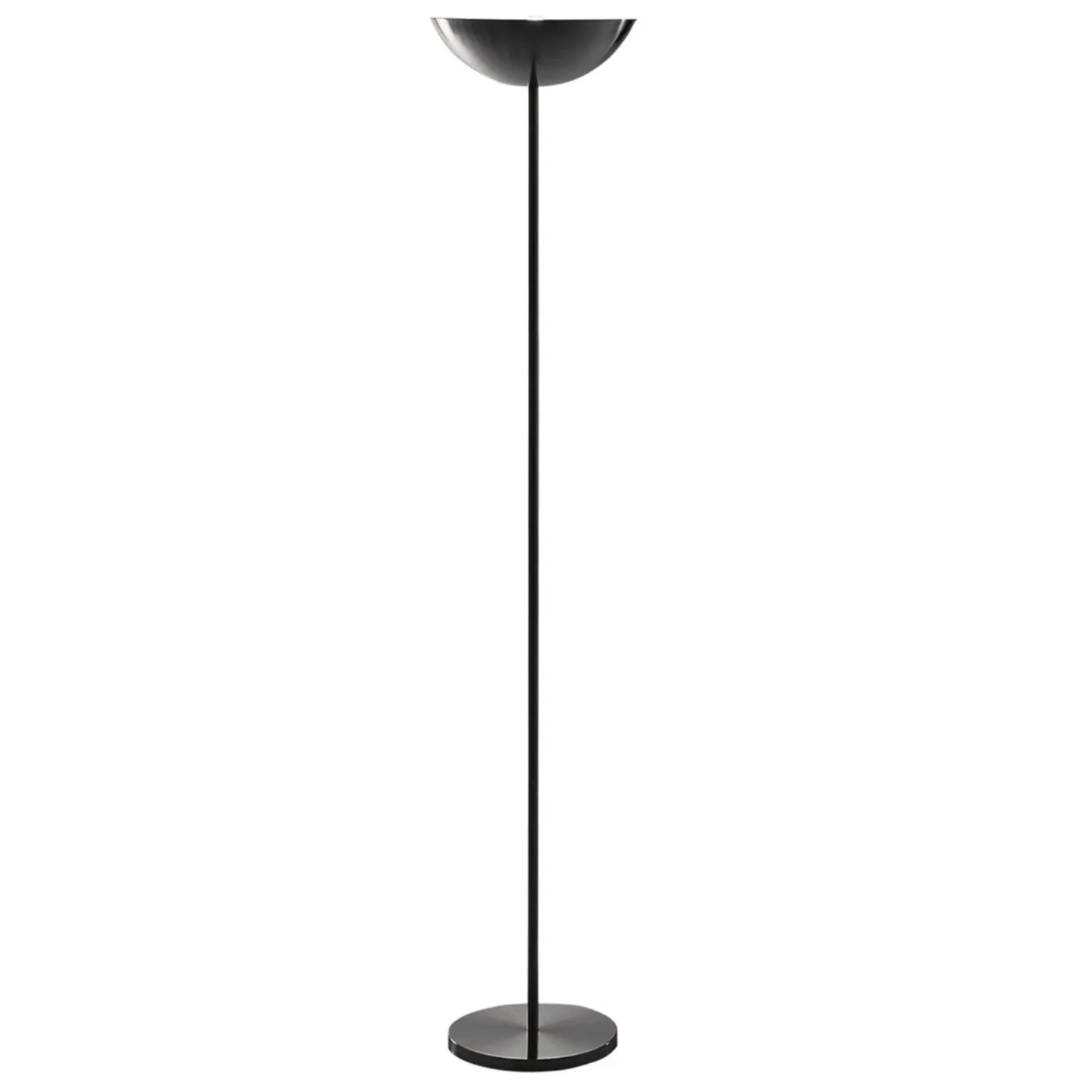 Martinelli Luce - VDL - Stainless steel floor lamp with dimmer - Uplight - Richard Neutra - Svart - Metall