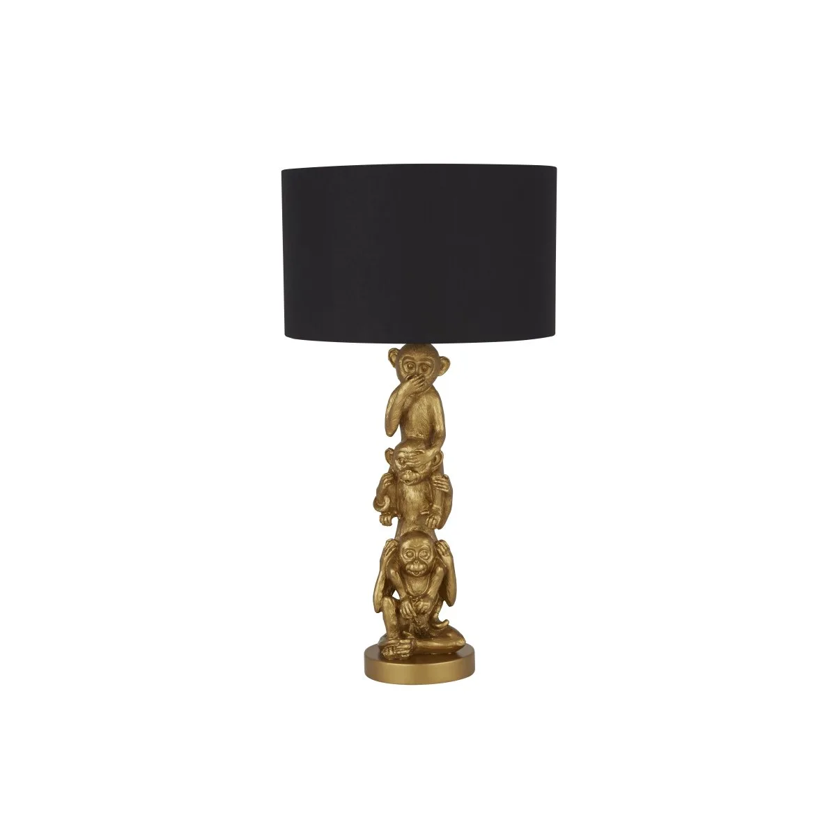 Searchlight - Monkey 40cm - Bordslampa - Guld