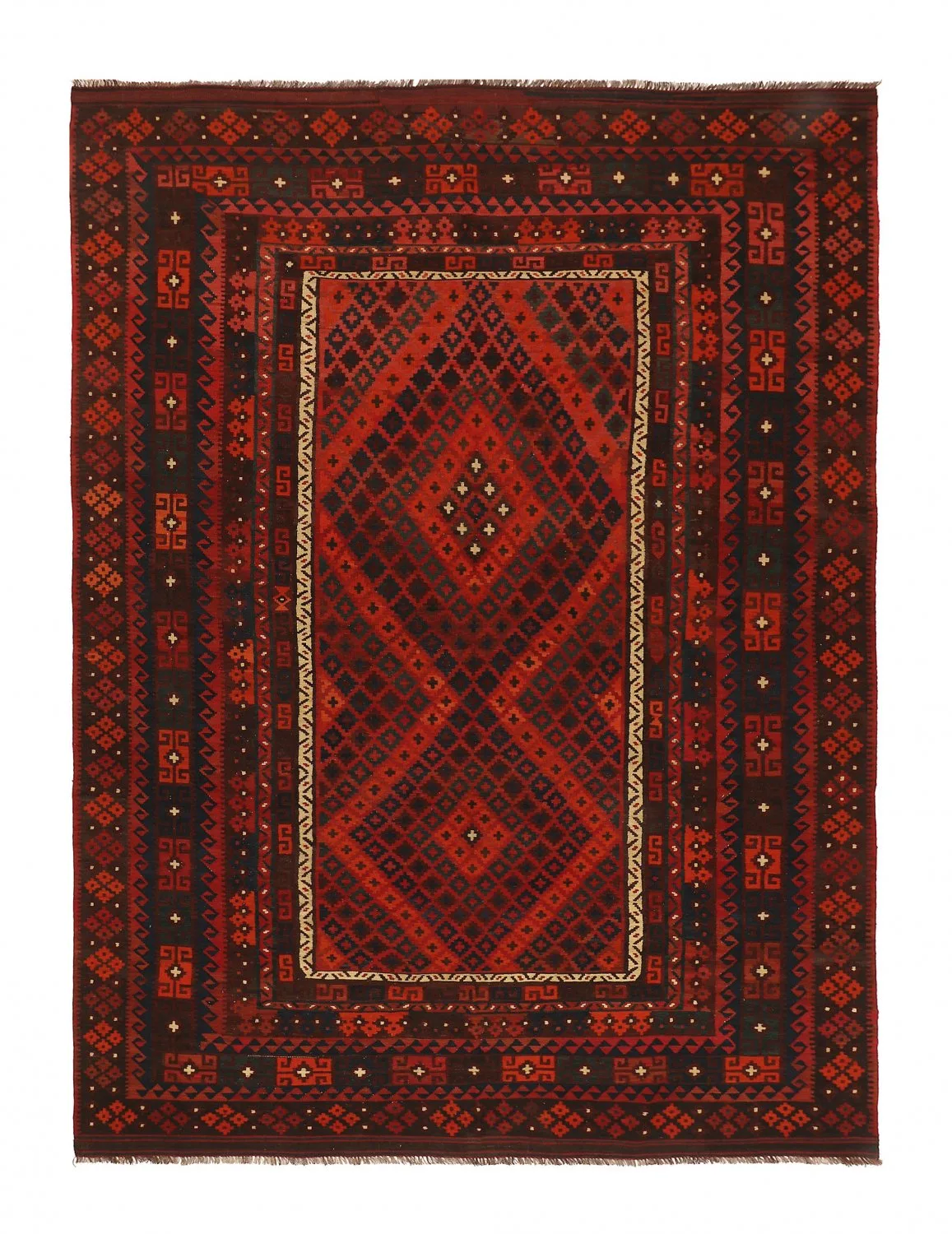 Orientalsk kelimteppe 384 x 250 cm (Størrelse: 384 x 250 cm)