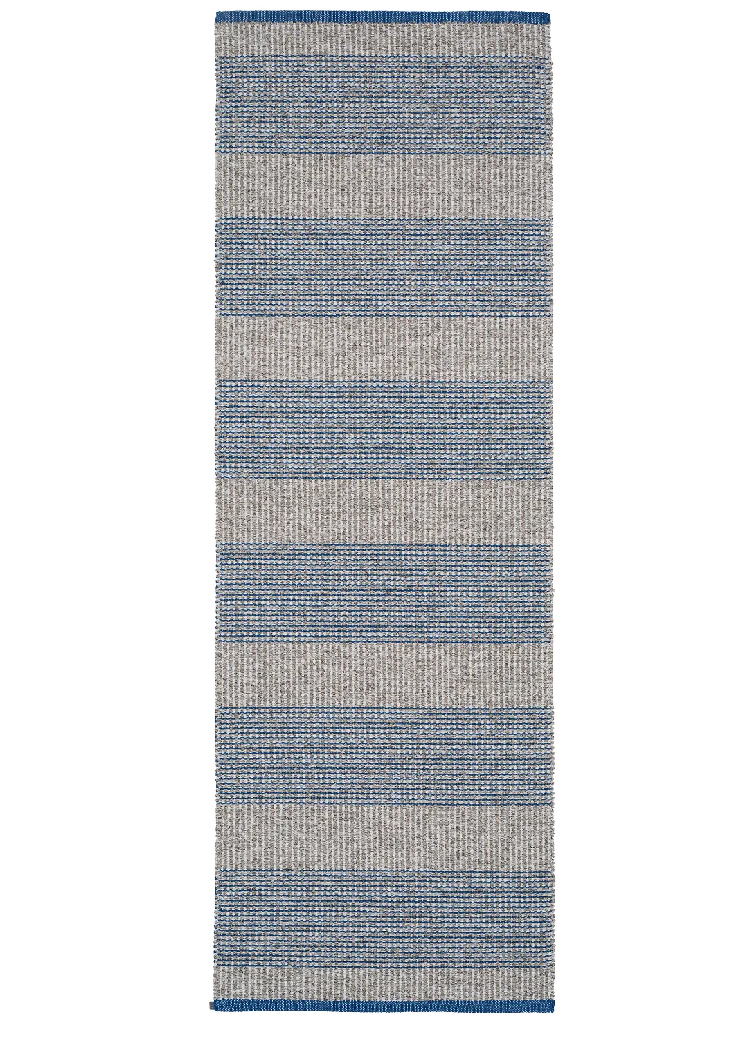 Plast- og garntepper - Horredsmattan Penny mix (blå) (Størrelse: 70 x 140 cm)