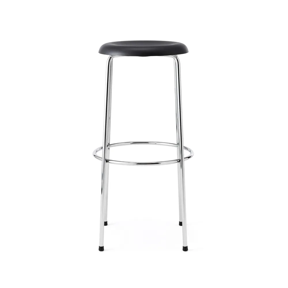 Lammhults Taburett barpall Svart-krom, 78 cm