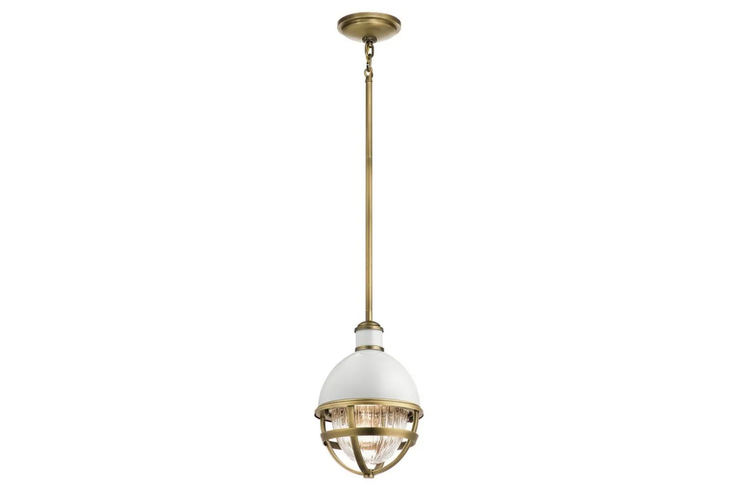 Tollis Kichler Taklampa - Brass||White