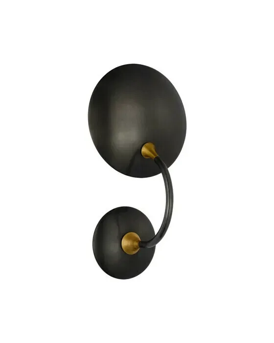 Keira Wall Wash Sconce Bronze and Antique Brass M