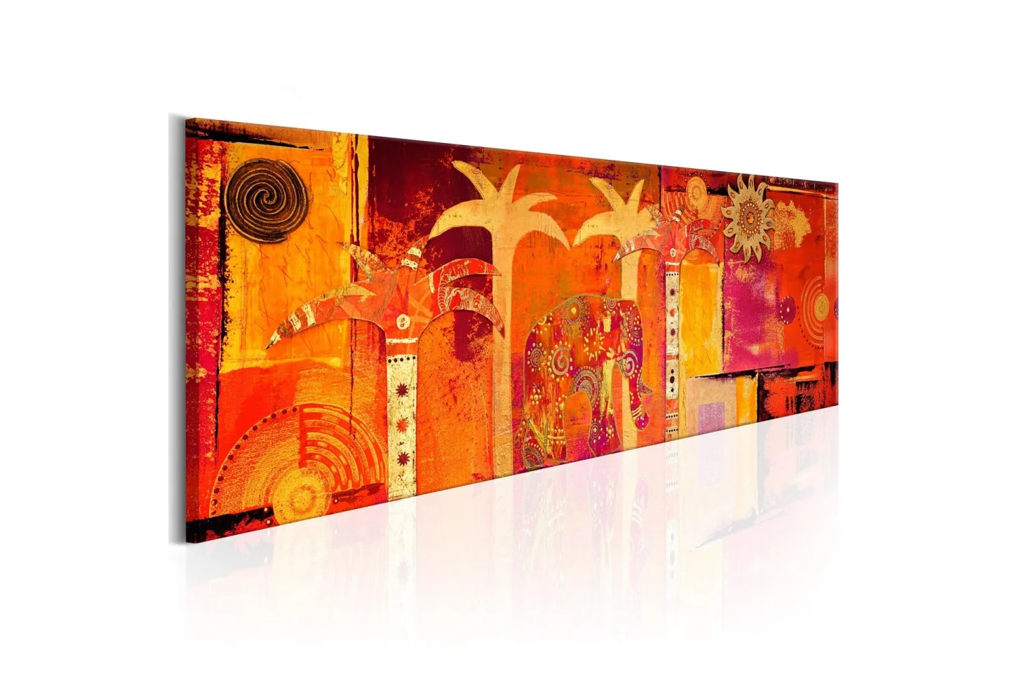 Tavla African Collage 120x40 cm -