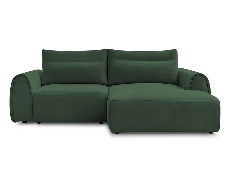 Ecksofa BOBOCHIC ADEN Stoff grün