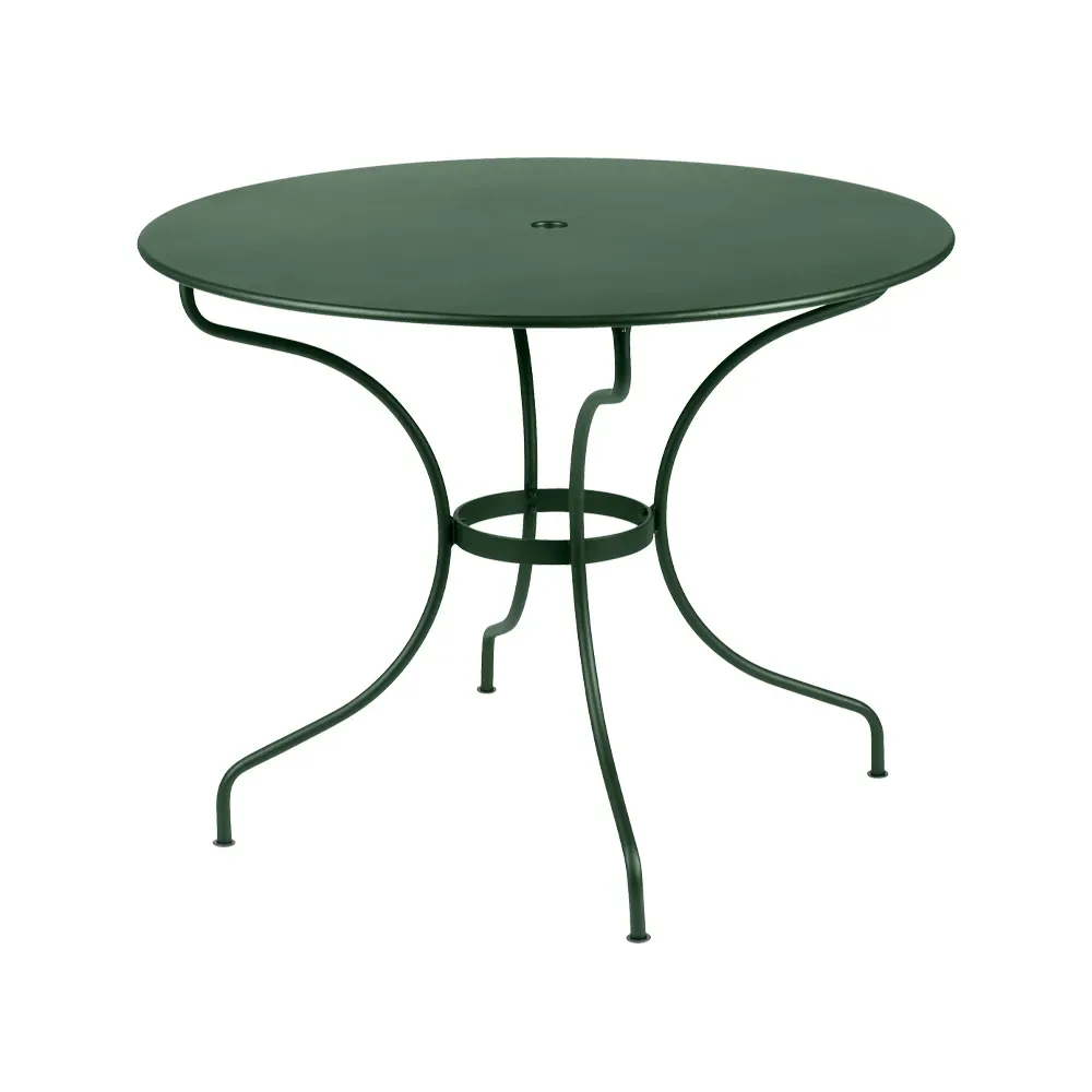 Fermob Opera+ bord Ø96 cm Cedar green (grön)