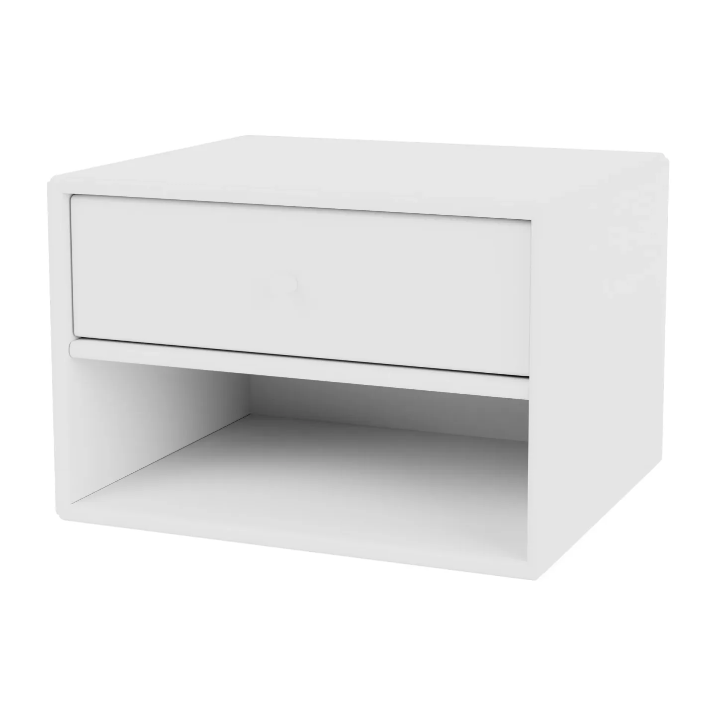 Montana Dash Nachttisch New white, incl. suspension