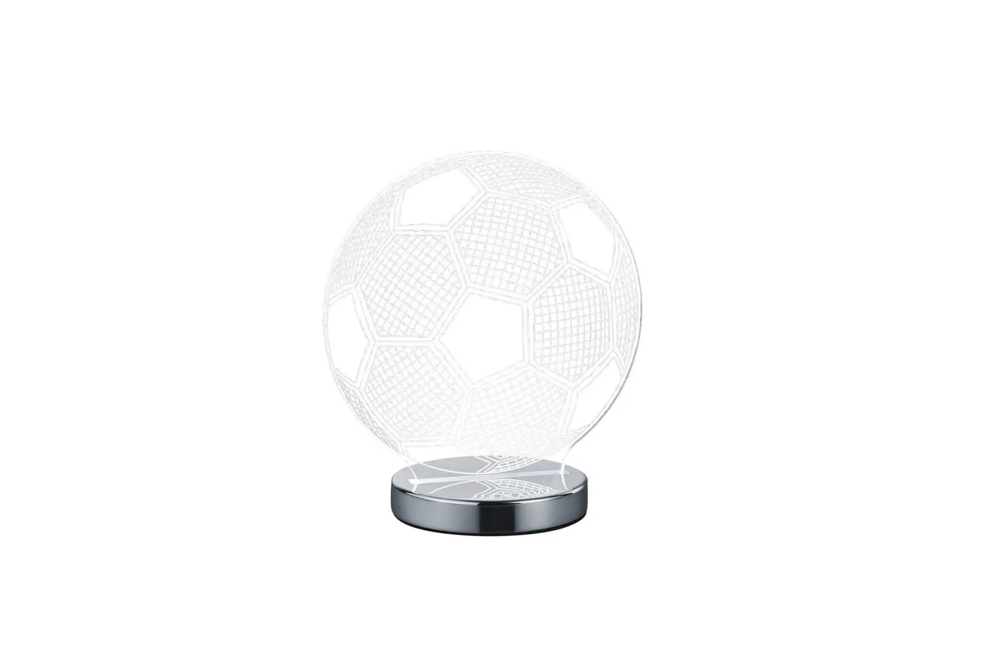Ball LED Bordslampa krom - Krom