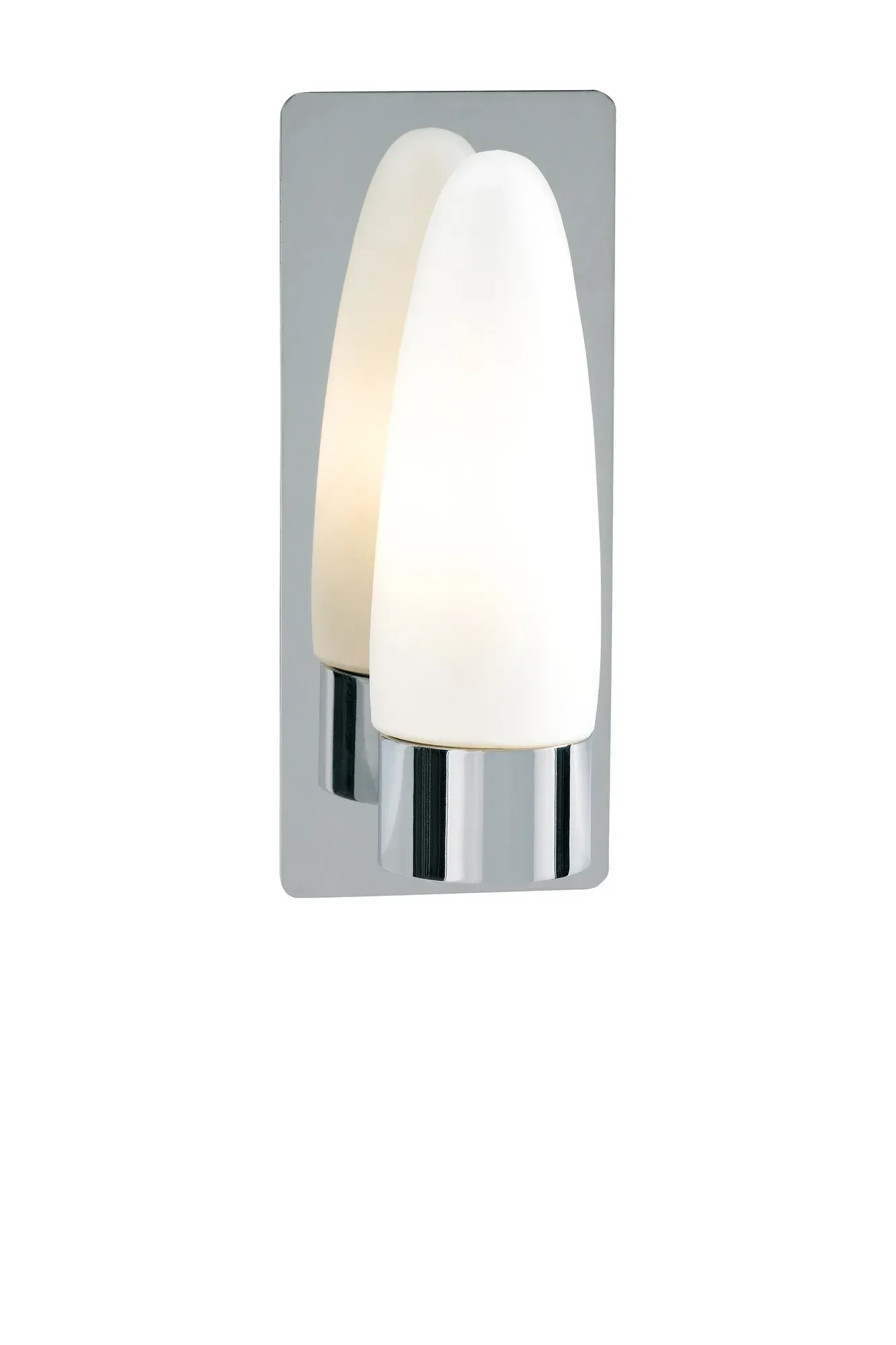 Buffy Badezimmerlampe Chrom Einzel