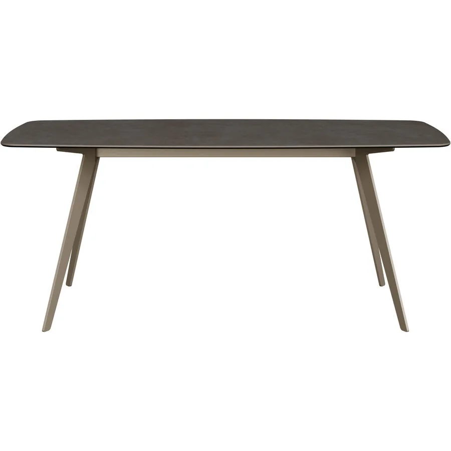 Esstisch Salazar taupe Keramik B 100 T 180 cm
