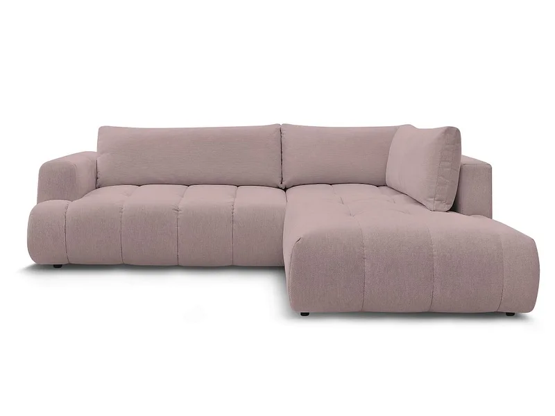Ecksofa BOBOCHIC FUJI Stoff rosa