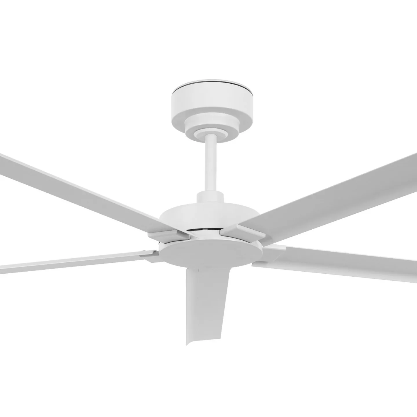 Monza loftventilator, hvid, DC, støjsvag, Ø 152 cm, IP55 – Beacon Beacon Lighting - Stue - Moderne - Aluminium