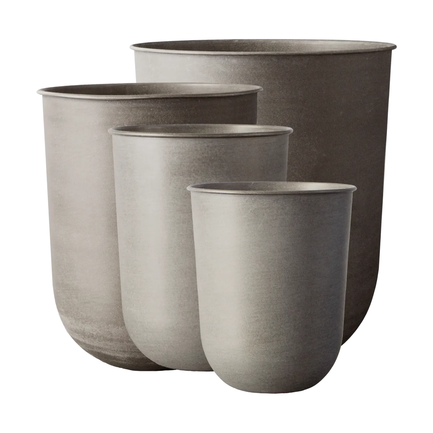 DBKD Out Blumentopf 4 Teile Beige