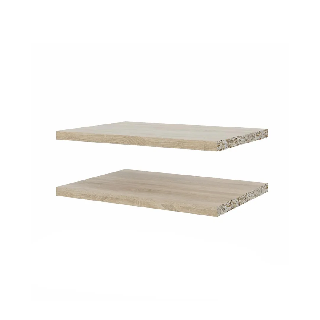 Base Regal 2 lose Regale 37x26,5, Eichendekor.