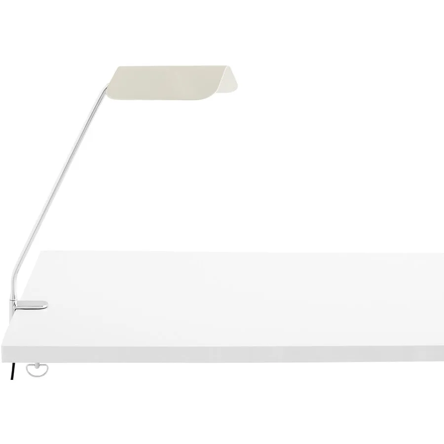 Designer-Tischlampe zum Klemmen HAY Apex E14 weiss