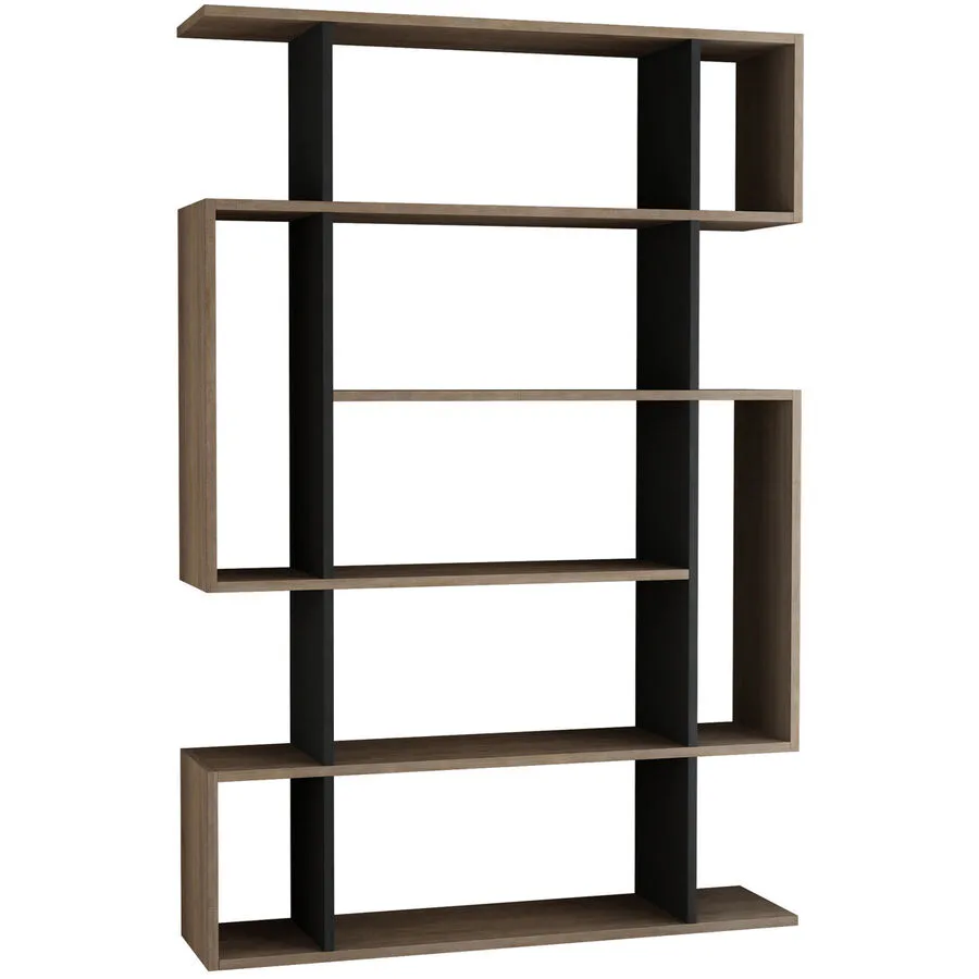Bücherregal Yemek eiche Melaninbeschichtete Mischholz (Spanplatte) B 110 H 161 cm