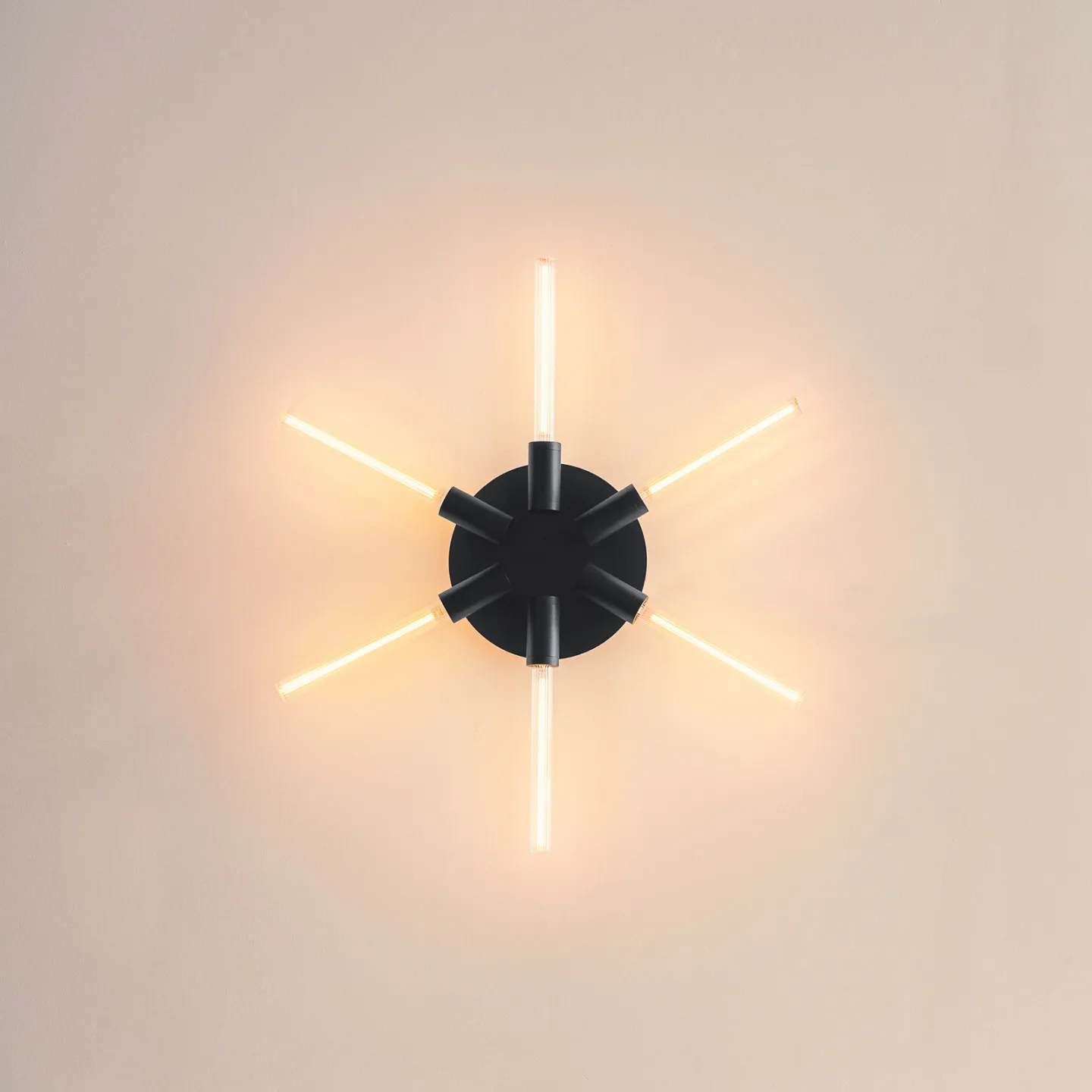 Liberty Star Wandleuchte Black - Design By Us - Wohnzimmer - Metall