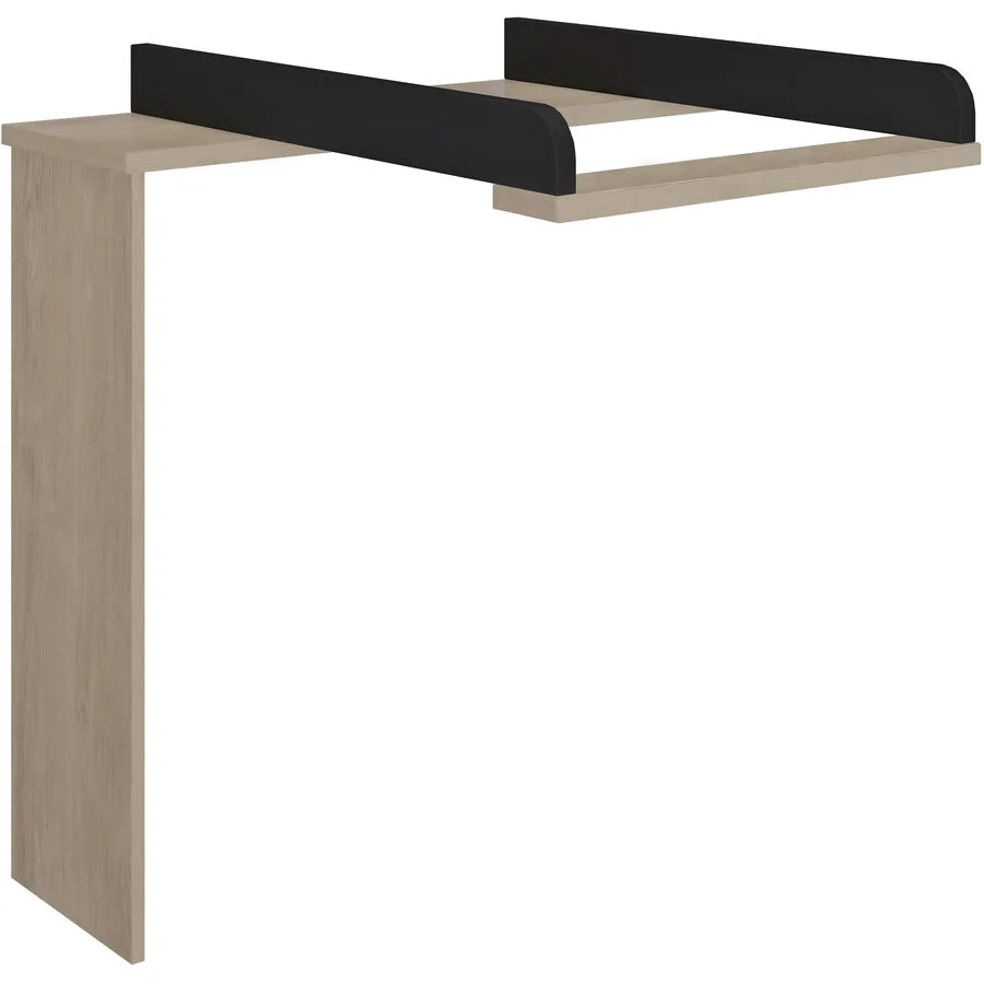 Wickelauflage Marg Eiche Bianco furniert/weiss Holzwerkstoff B 95 T 87 H 99 cm