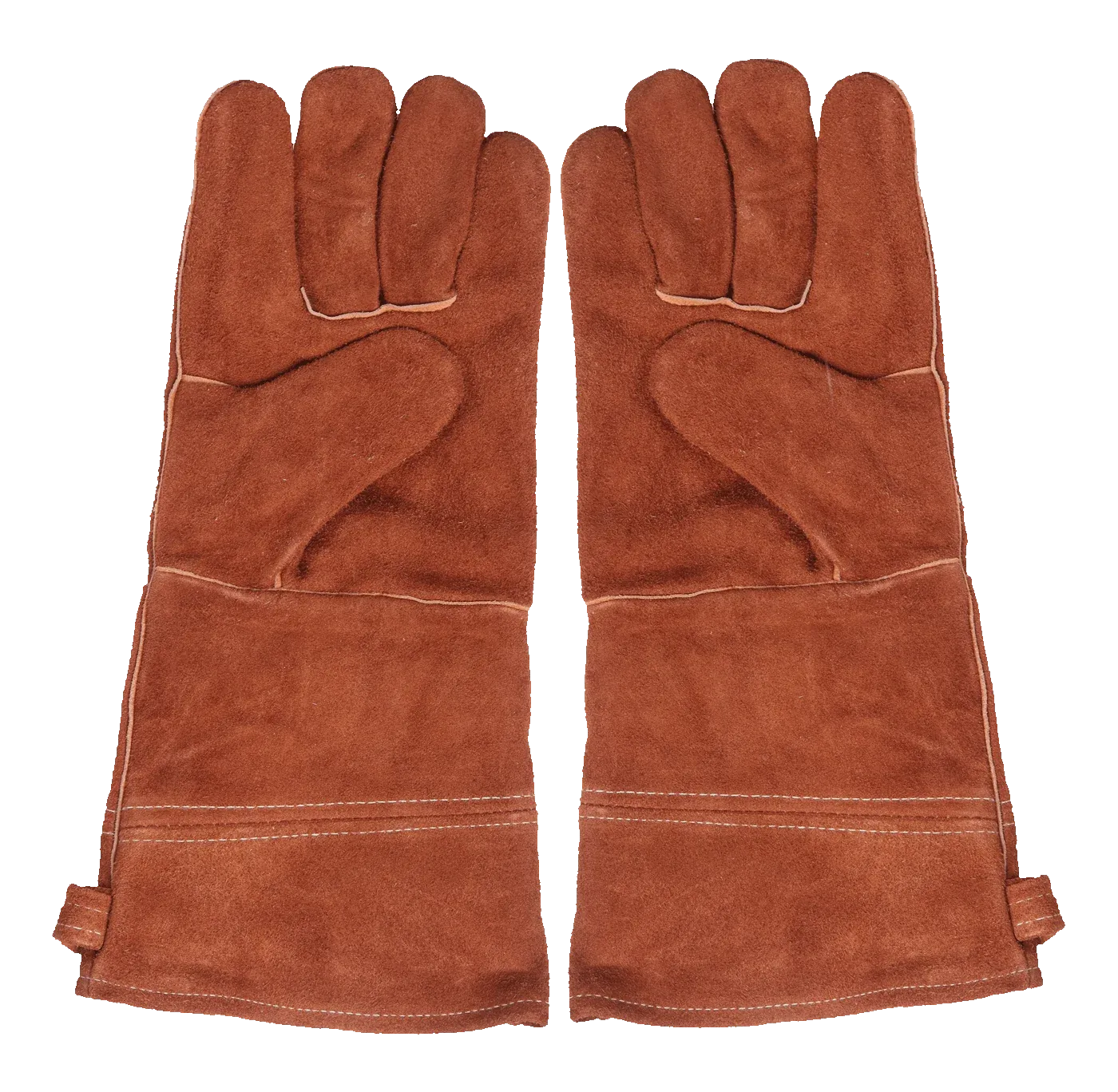 Grillhandschuhe aus Leder - Einheitsgröße