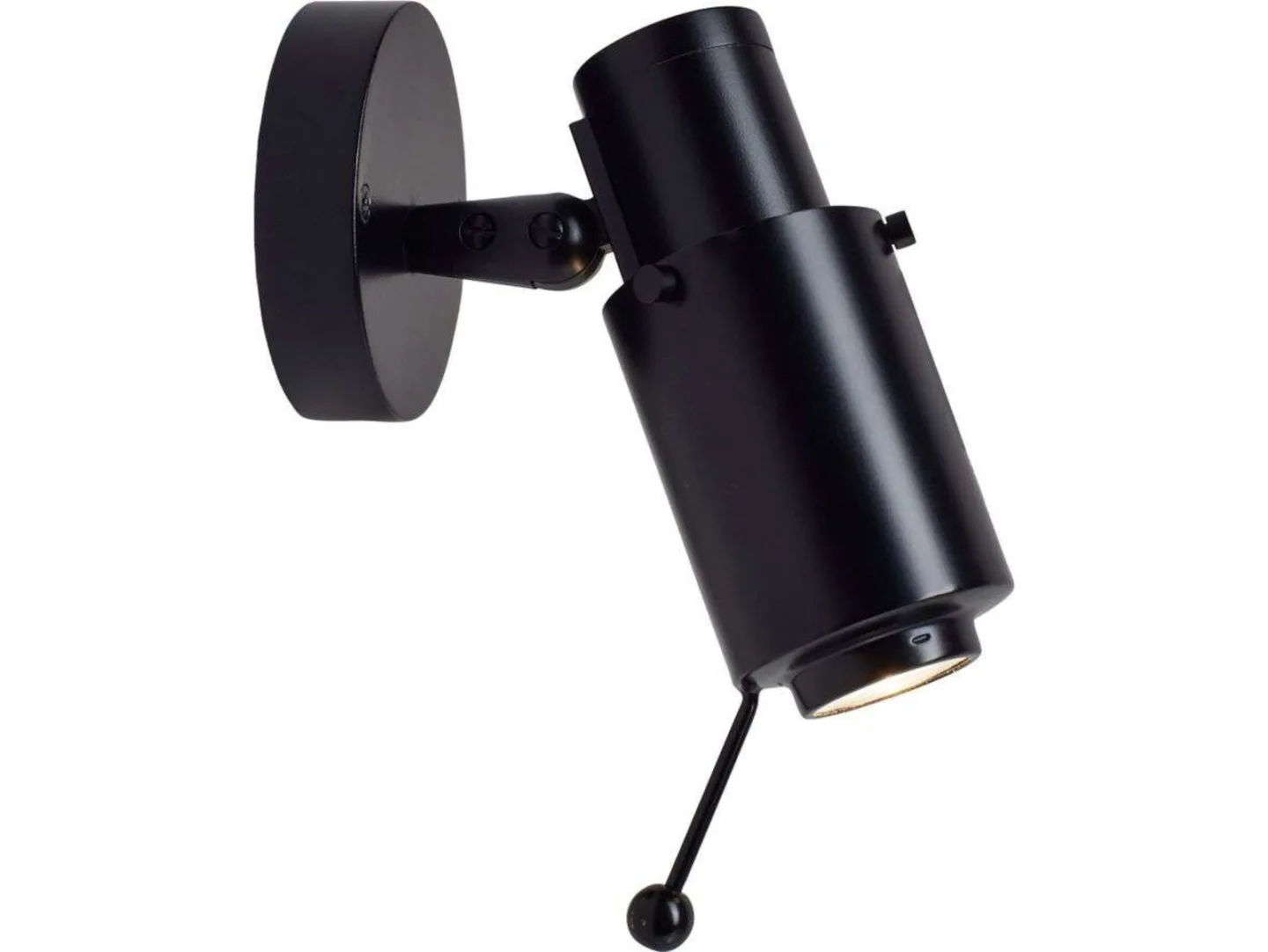 Biny Spot LED m/Stang Svart/Svart - DCW - Metall
