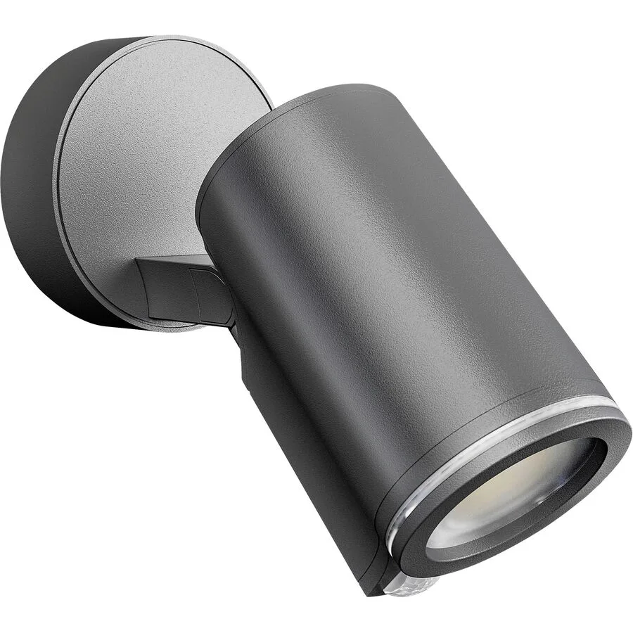 One S Sensor-Außenstrahler, anthrazit, IP44 - STEINEL Spot One S - Modern - Metall - Einflammig