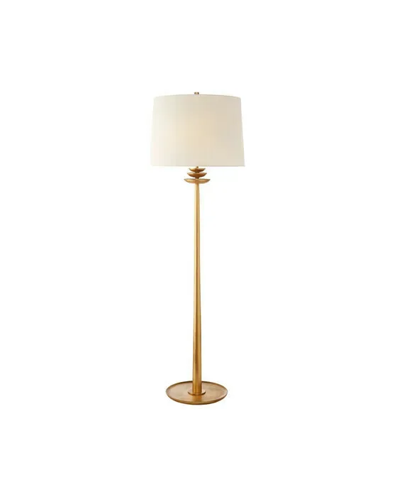 Beaumont gulvlampe guld