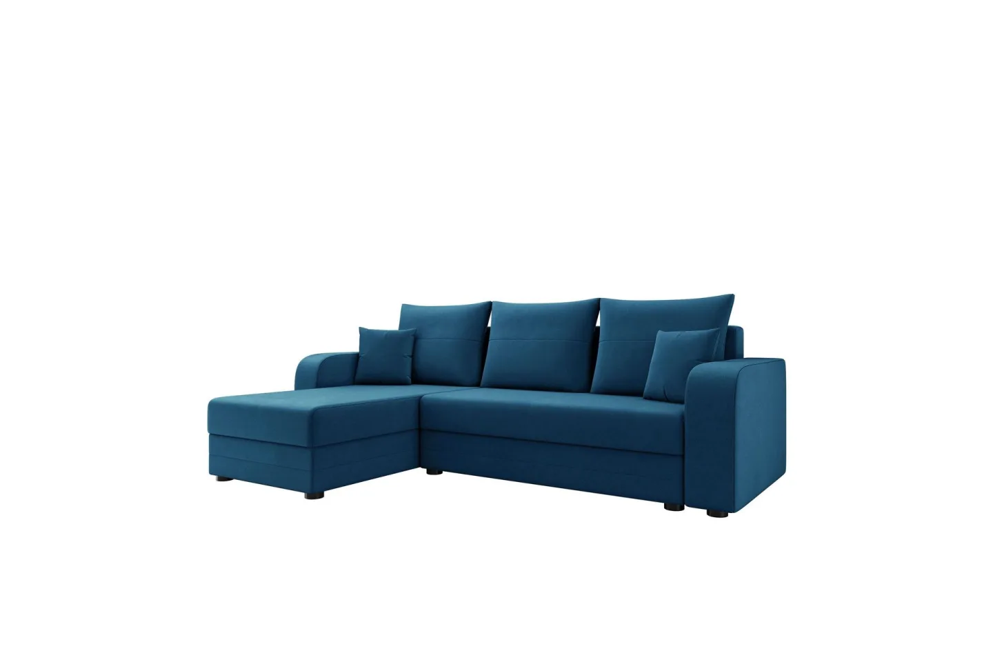 Hewlet Soffa med Divan 3-sits - Blå