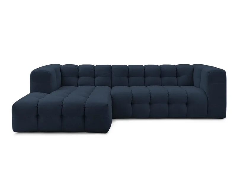 Ecksofa BOBOCHIC CLOUD Stoff dunkelblau