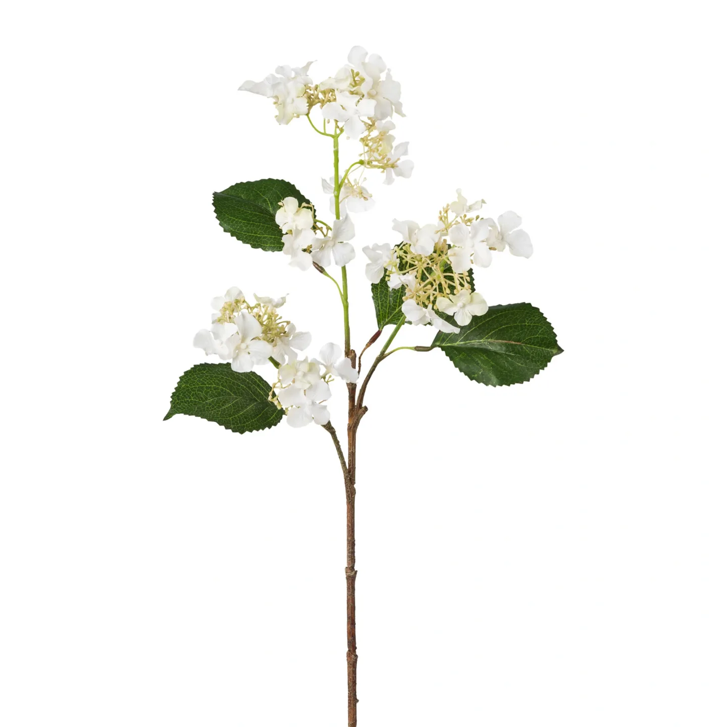 Gasper Kunstblume Hortensienzweig, Weiss | Schubiger Möbel