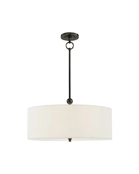 Reed loftlampe bronze