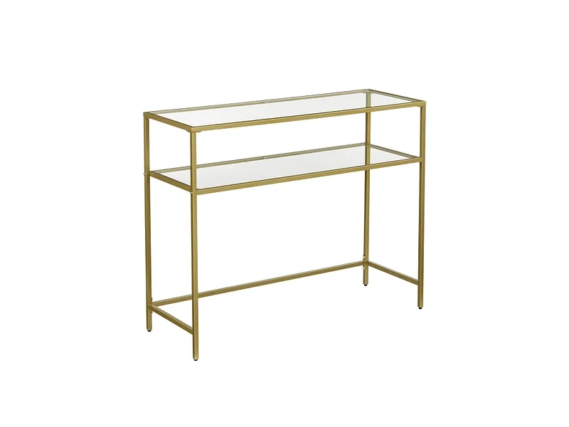 SONGMICS Konsole CRYSTAL Gold