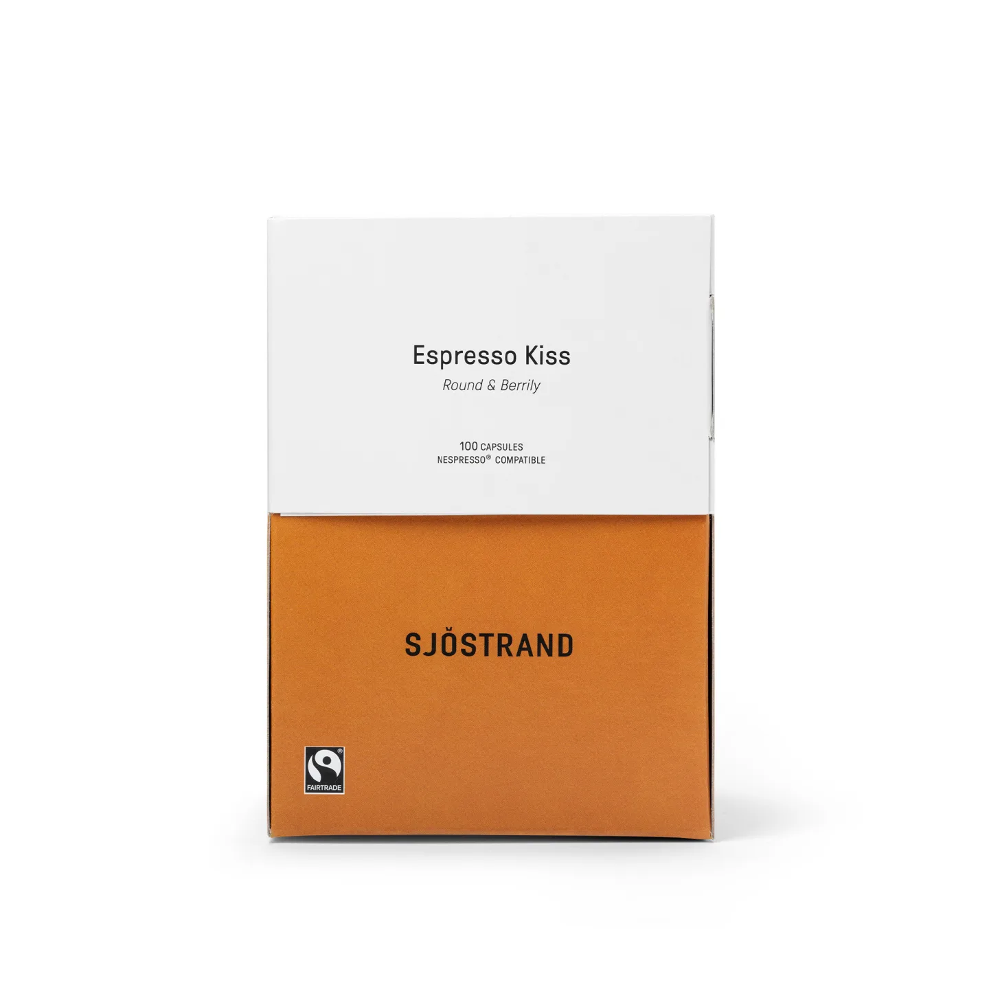 Sjöstrand Coffee - Espresso Kiss kaffekapslar 100-pack - Tillbehör till köksmaskiner - Vit