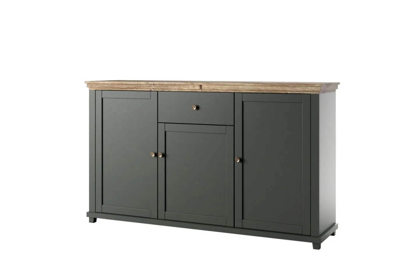 Ivreri Sideboard 42x160 cm - Khaki/Natur