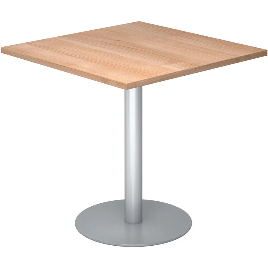 Besprechungstisch Office Nussbaum Dekor Holzwerkstoff B 80 T 80 cm