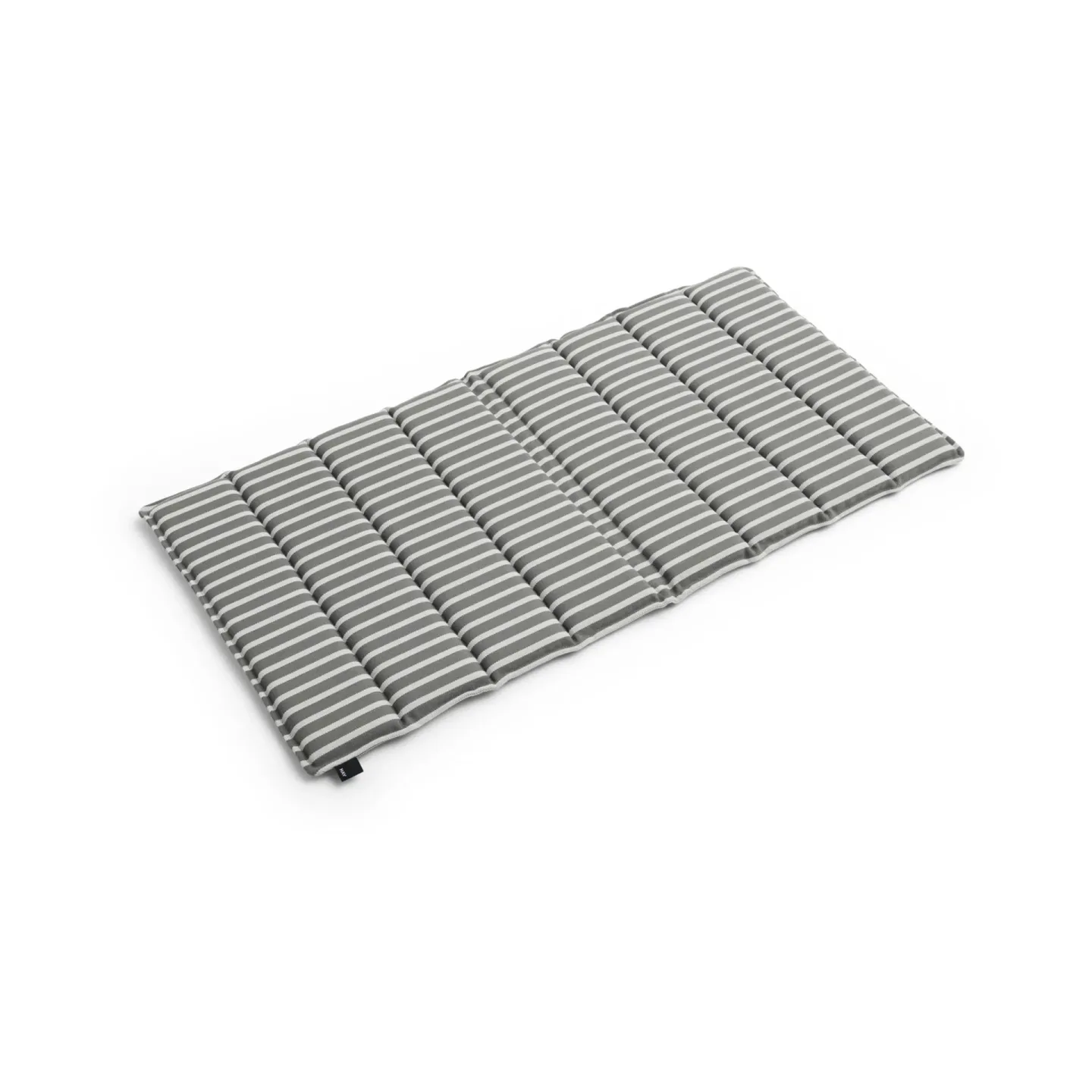 HAY Terrazza Folding Sitzkissen Grey bold stripe, 82x40 cm