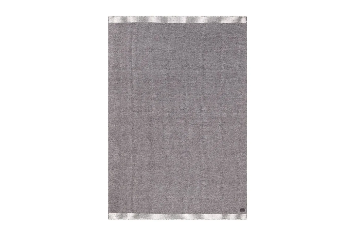 Vaxholm Ullmatta 200x300 cm Rektangulär - Grå