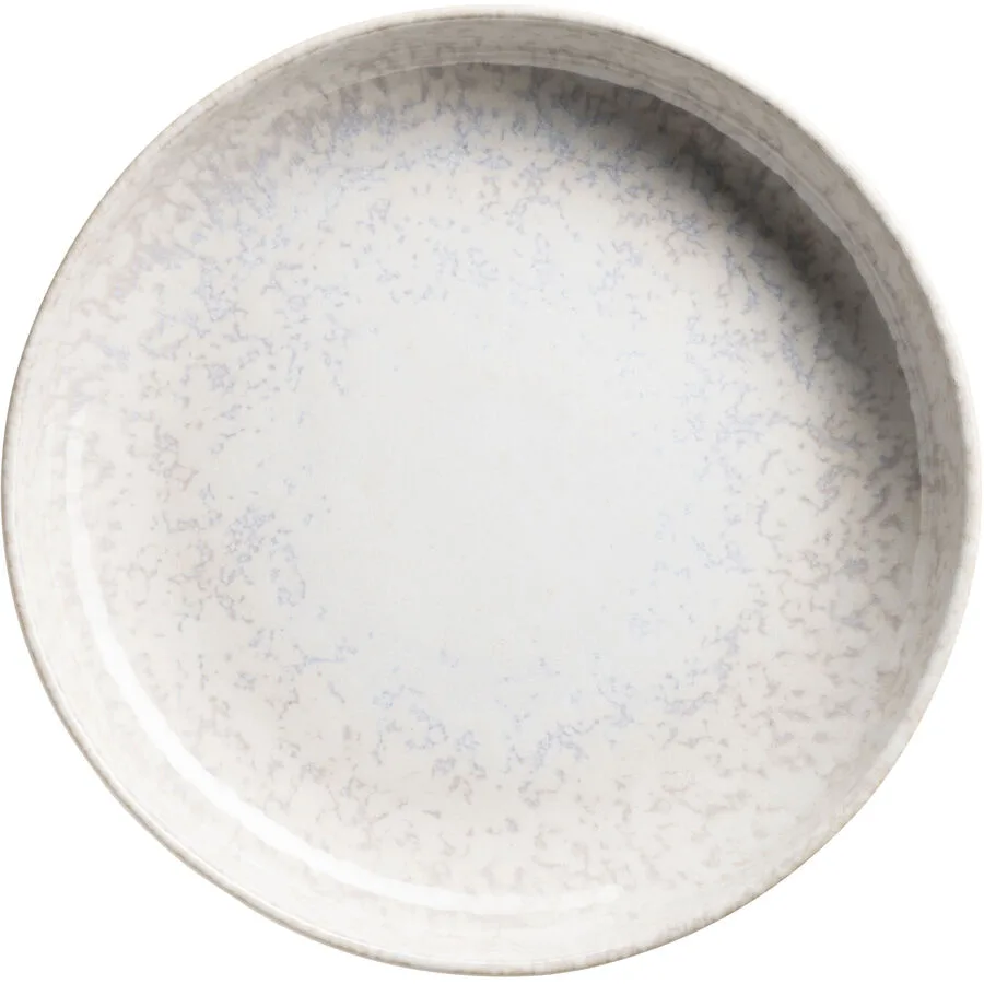 Gipfelstück Teller tief Alpenwiese offwhite Steinzeug D 21 cm 1 Stk