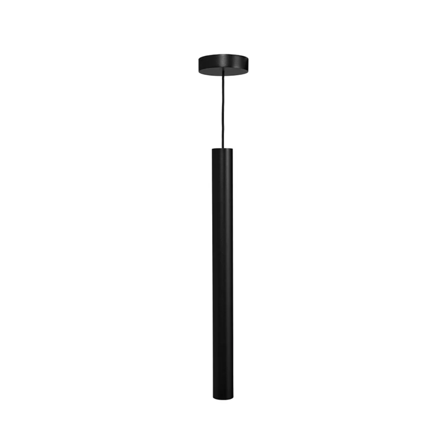 Asta LED Pendelleuchte Ø40 2700K Schwarz - Antidark - Wohnzimmer - Aluminium