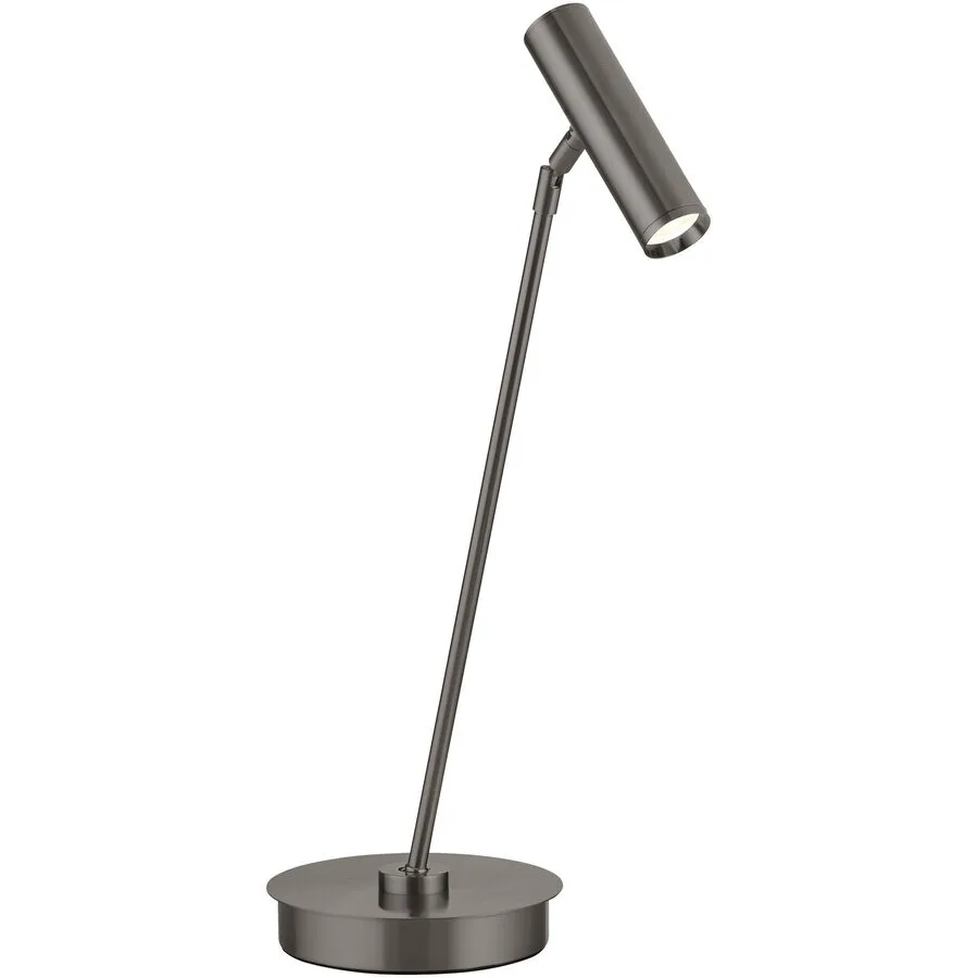 Tischlampe Tom Pro Bronze Metall 47.5 cm - LED - Lichtfarbe: Extra warmweiss - Helles Neutralweiss - LED Energiesparlampen