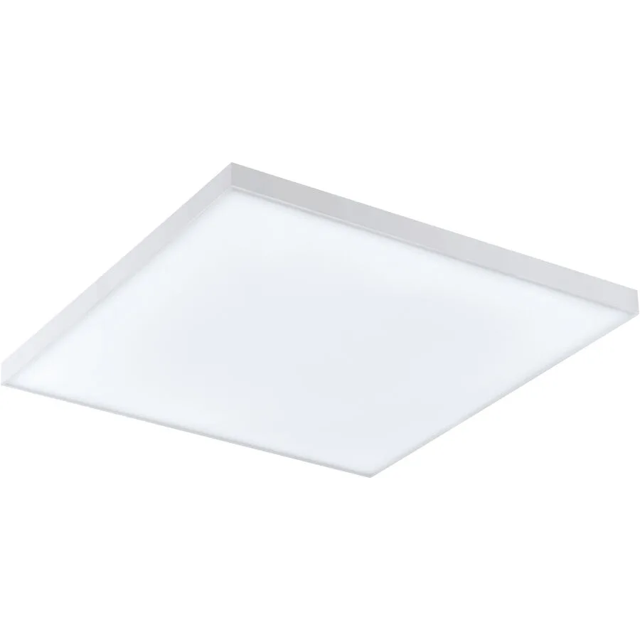 Eglo Deckenlampe Turcona Weiss Stahl 30 cm 6 cm - LED - Lichtfarbe: Helles Neutralweiss - LED Energiesparlampen