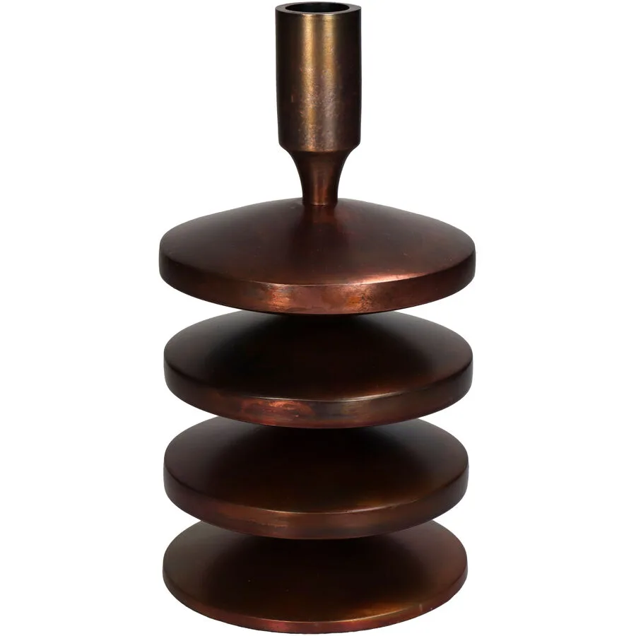 Kerzenständer Kaars Bronze Aluminium 21 cm