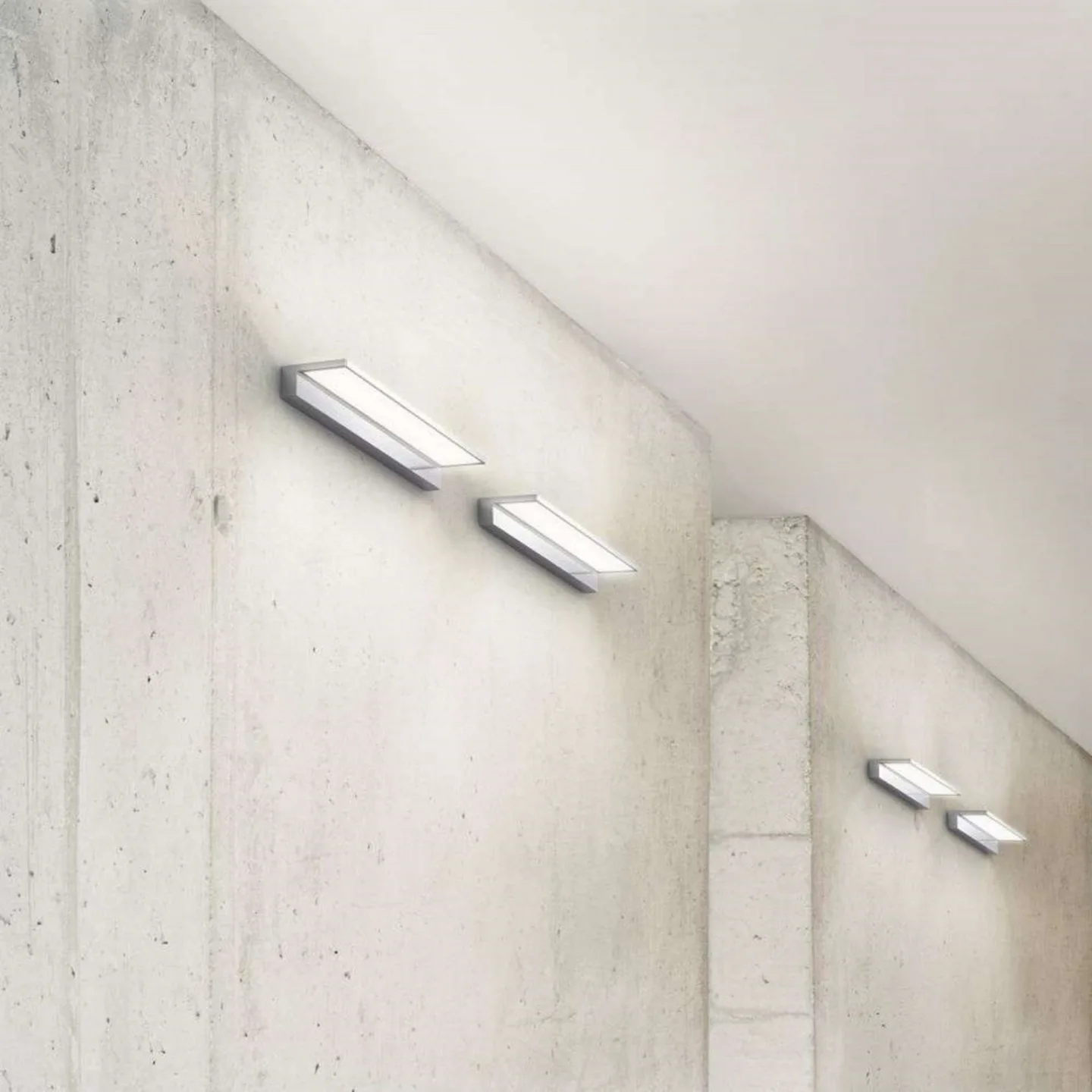 Crib LED Vägglampa M IP44 White - Serien Lighting - Metall