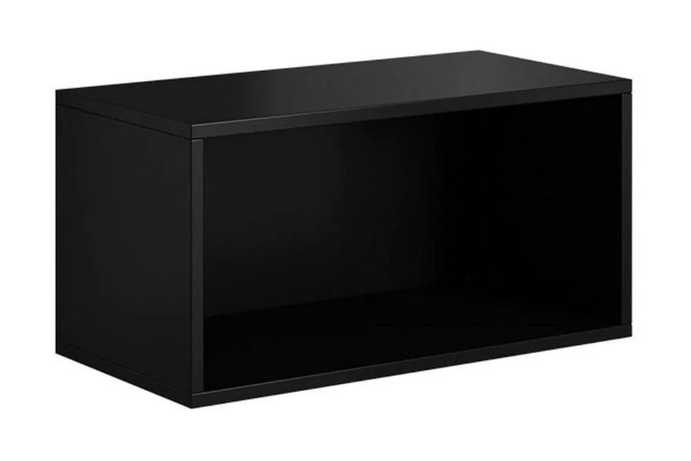 Roco Vitrinskåp 37,5x39x75 cm - Svart