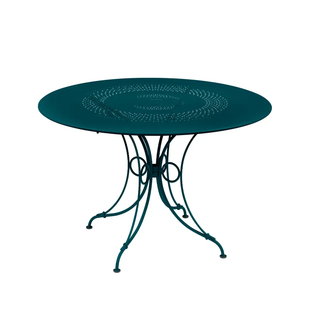 Fermob 1900 bord Ø117 cm Acapulco blue (blå)