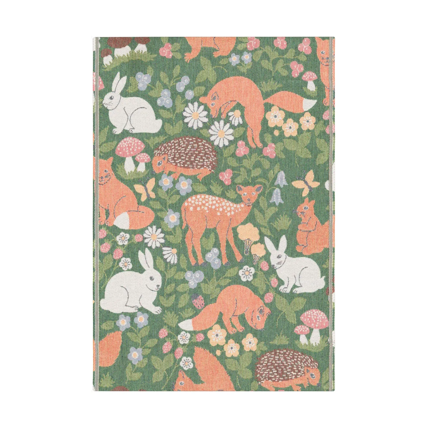 Ekelund Linneväveri Skogslek babyfilt 72x105 cm Multi