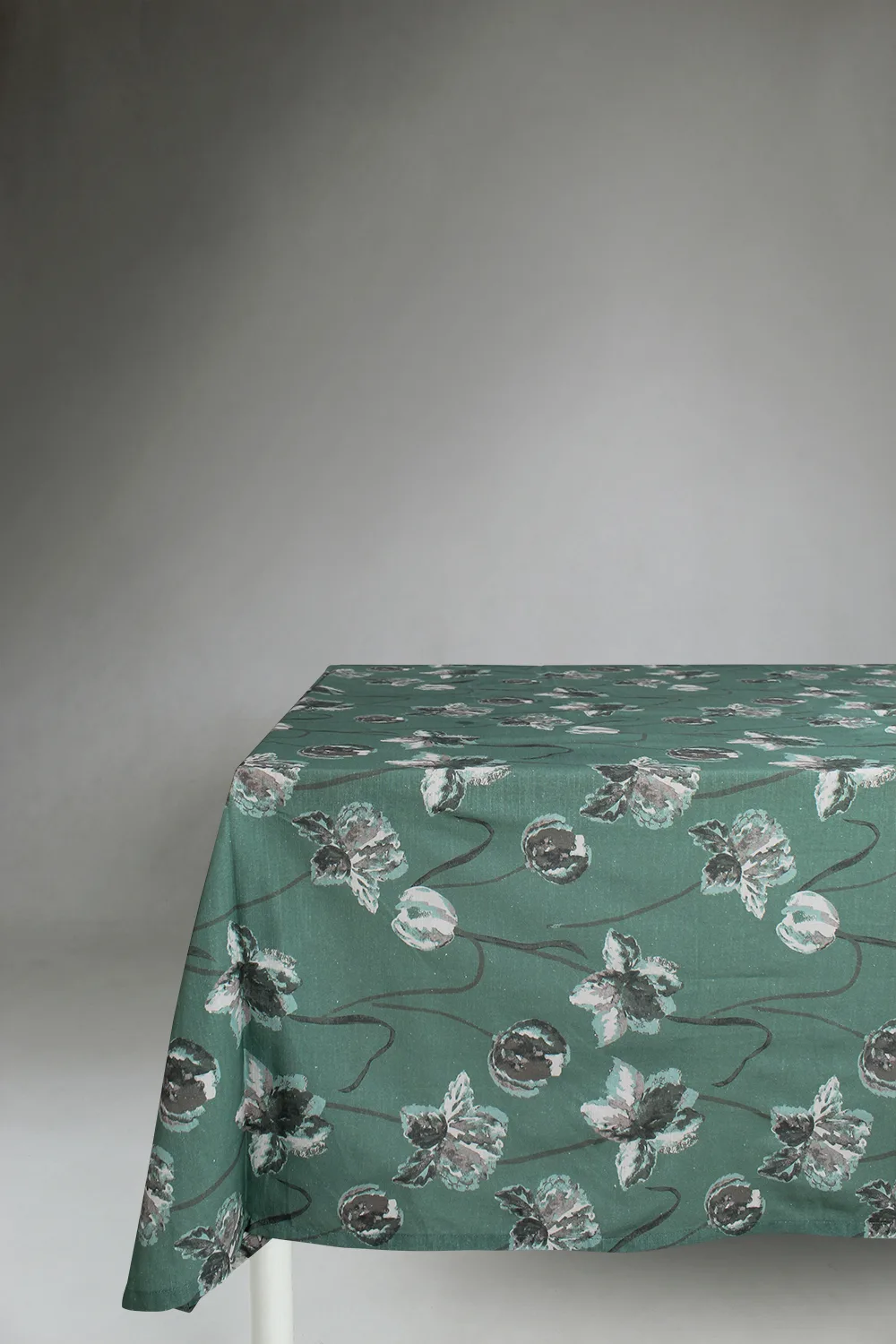 Dukar - Bomullsduk Alegria (grønn) (Størrelse: 140 x 250 cm)