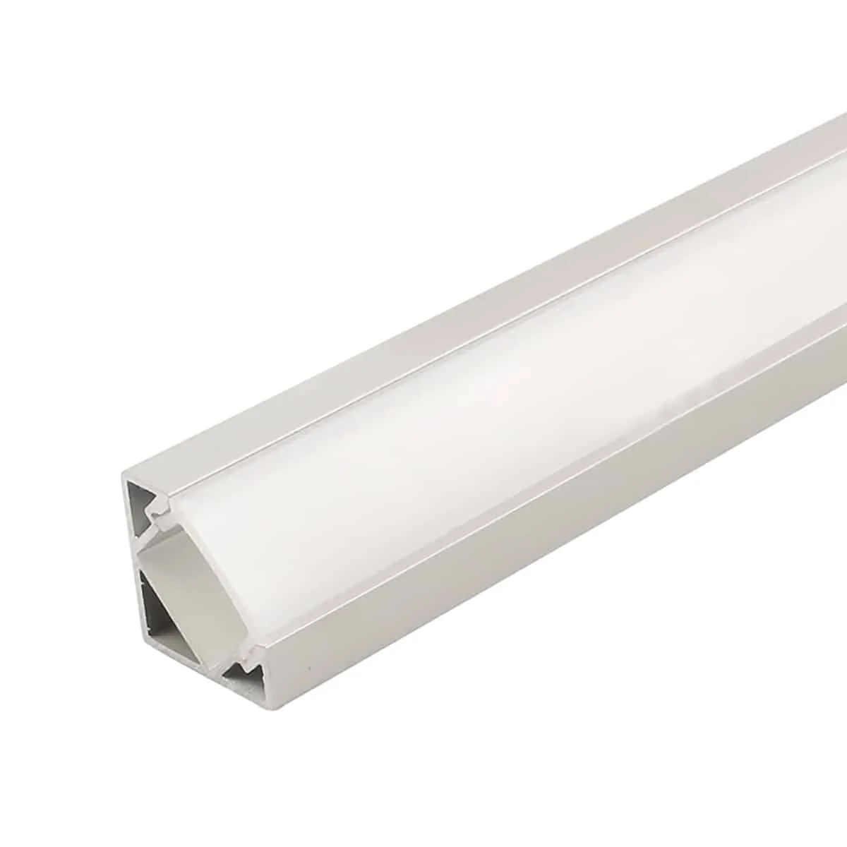 Aluminiumprofil WLS Hörnprofil 18x18 Grå 2m