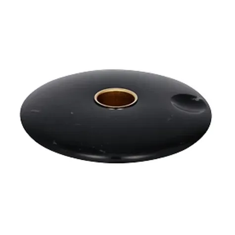 Uyuni Lighting Uyuni Chamber Kerzenhalter Ø11,6cm Schwarzer Marmor